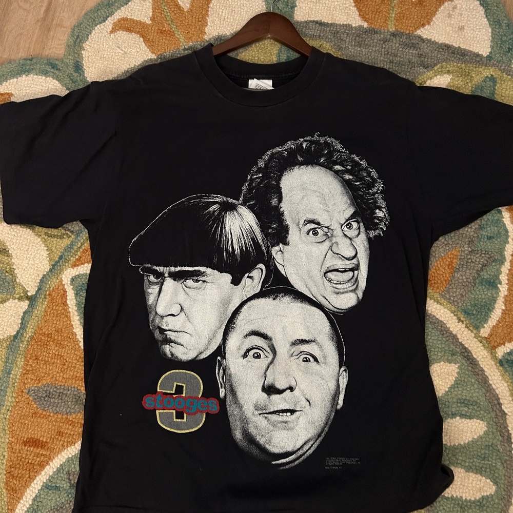 Vintage 90's Three Stooges Tshirt, Size XL